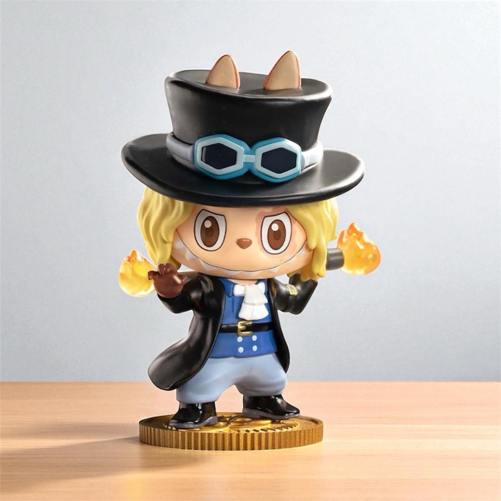 Pop Mart - Labubu x One Piece Figure ( Sabo )